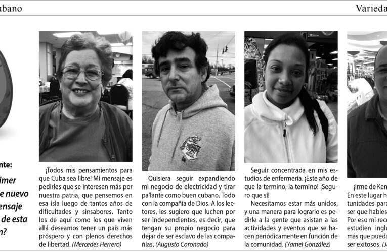 La Papa Caliente: ¿Cuál es tu primer objetivo para este nuevo año? ¿Algún mensaje para los lectores de esta publicación?