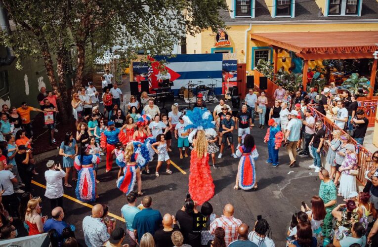 La alegría durante el Festival Cubano de Louisville