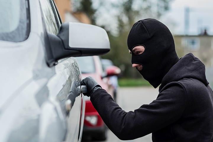 240 robos de automóviles reportados en Louisville en lo que va de año