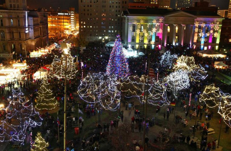 Las festividades Light Up Louisville regresan a Jefferson Square Park para 2021.