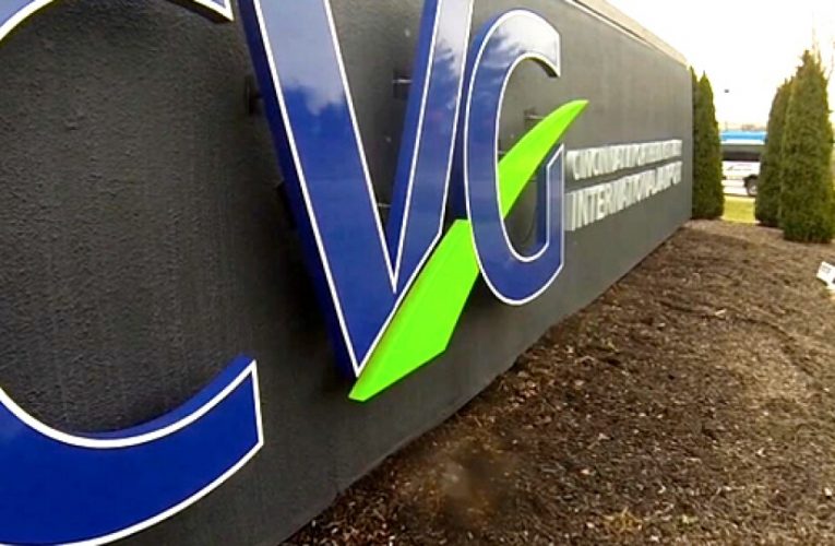 El aeropuerto CVG espera que el final de 2021 sea una época de gran actividad para el tráfico de pasajeros.