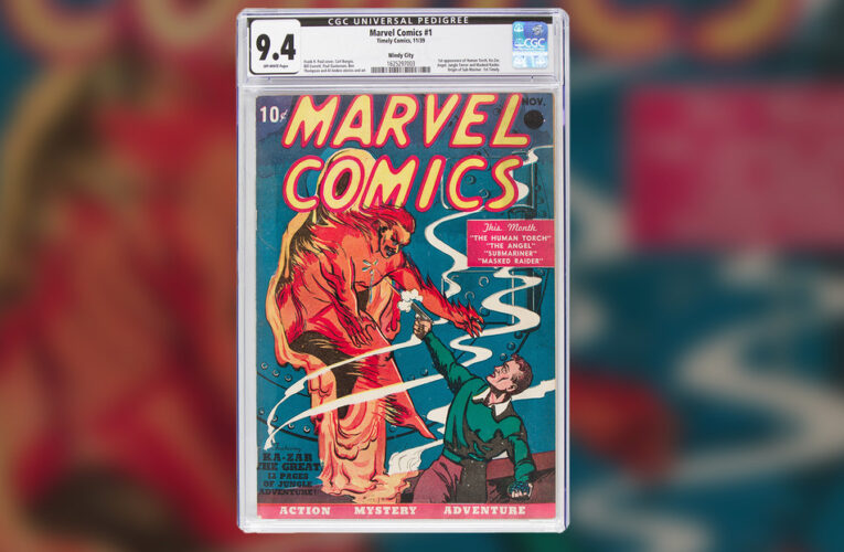 Subastan por 2,4 millones de dólares una copia de la primera historieta de Marvel Comics