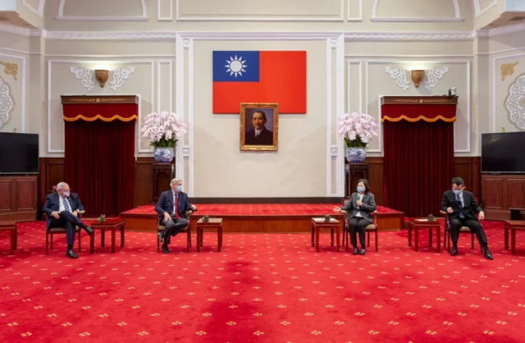 Delegación de legisladores estadounidenses visita Taiwán