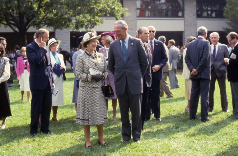 Keeneland honra a la reina Isabel II