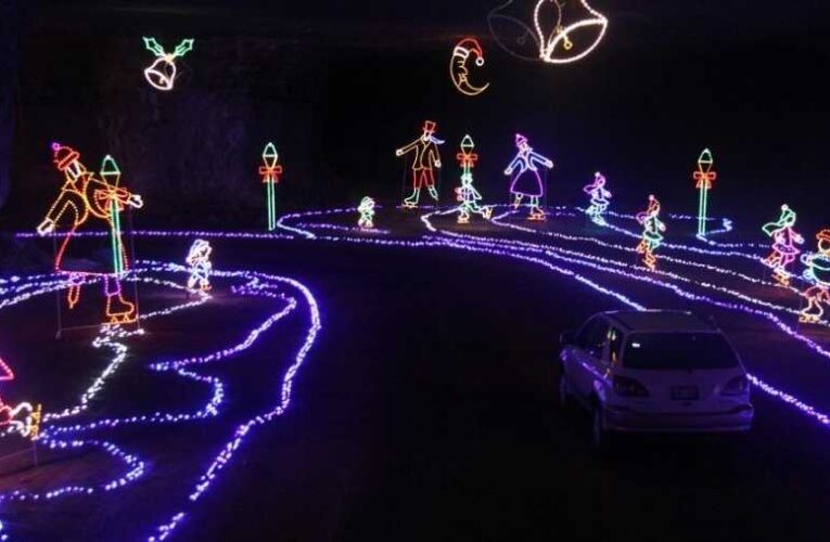 La cueva navideña de Louisville abre pronto con 6 millones de luces este año