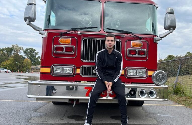 Rostros locales: Anthony Cudina, se prepara para servir en el Cuerpo de Bomberos de Louisville