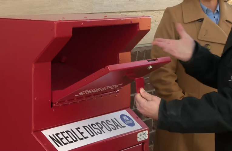 Cajas de eliminación de jeringas instaladas en 3 parques metropolitanos de Louisville