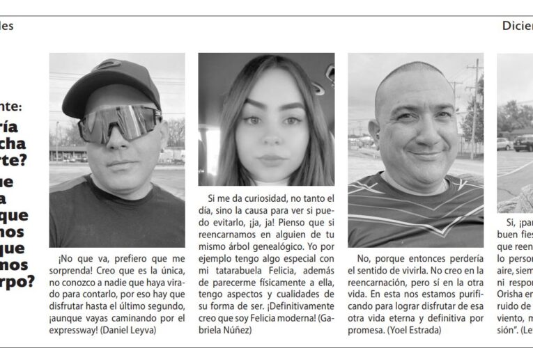 La papa caliente: Fecha de la muerte, reencarnación…