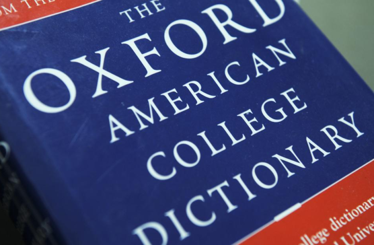 El diccionario Oxford revela la expresión del año