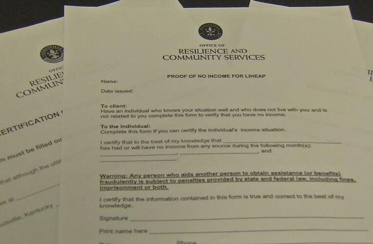 Ahora se aceptan solicitudes para asistencia con facturas de servicios públicos en Louisville