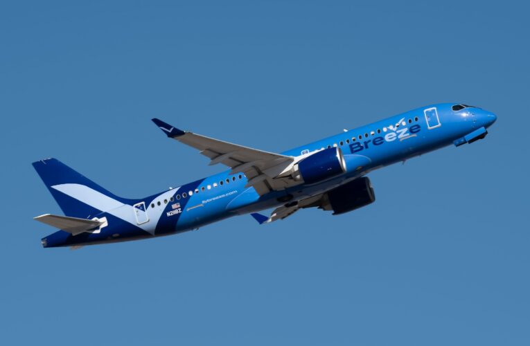 Breeze inicia servicio desde Cincinnati con vuelos a San Francisco y Charleston
