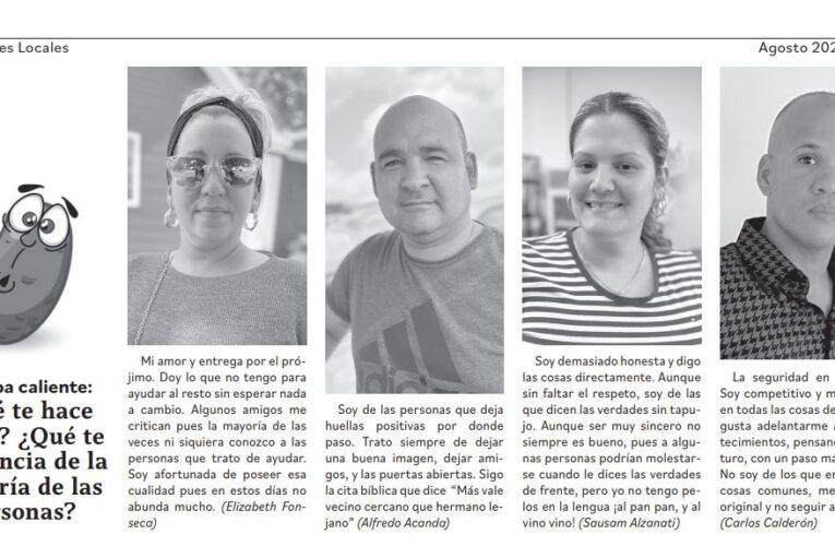 La papa caliente: ¿Qué te hace único? ¿Qué te diferencia de la mayoría de las personas?  