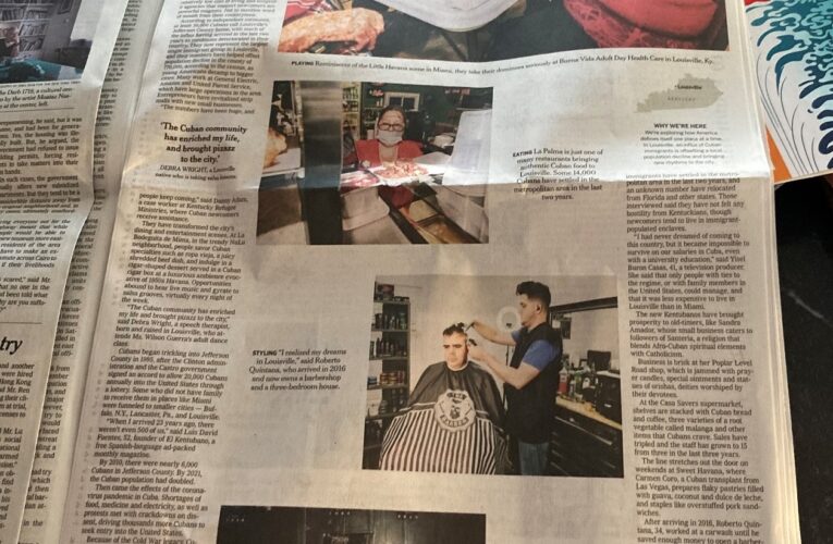 The New York Times se hace eco del fenómeno cubano en Louisville, KY