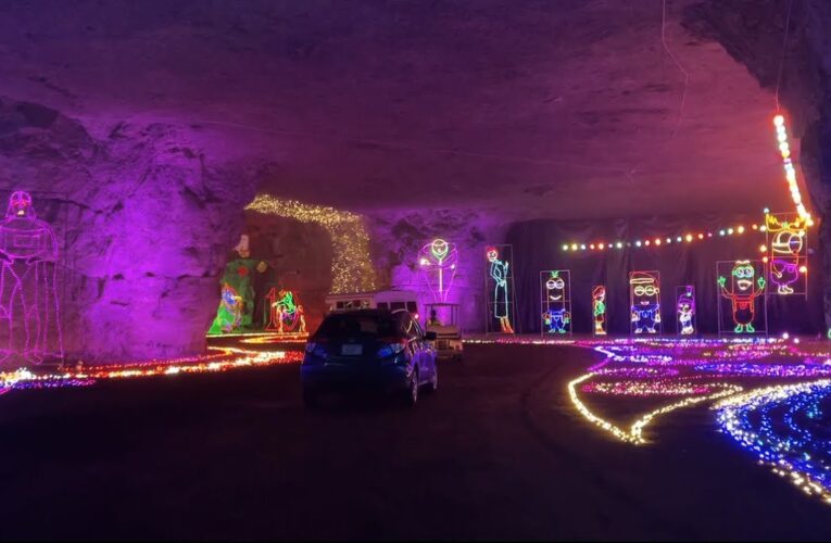 Lights Under Louisville regresa como el espectáculo de luces navideño subterráneo más grande de Estados Unidos