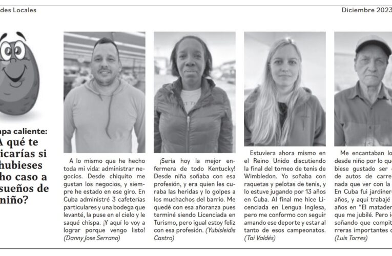 La papa caliente: ¿A qué te dedicarías si le hubieses hecho caso a tus sueños de niño?