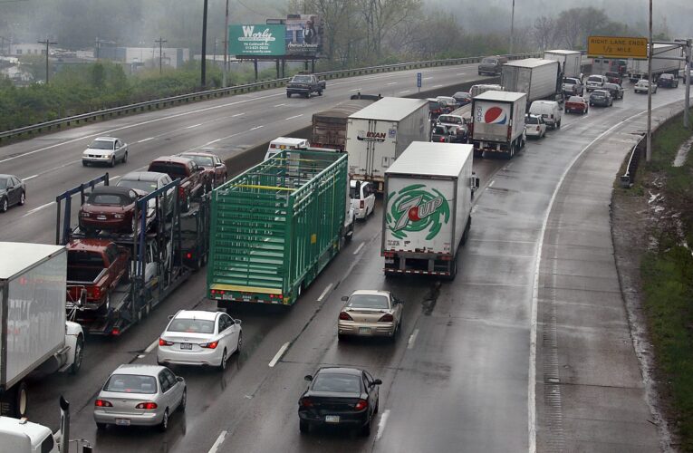 Los datos de GPS muestran que la I-75/I-71 de NKy ocupa el puesto 14 entre los peores cuellos de botella en el tráfico de camiones en EE. UU.