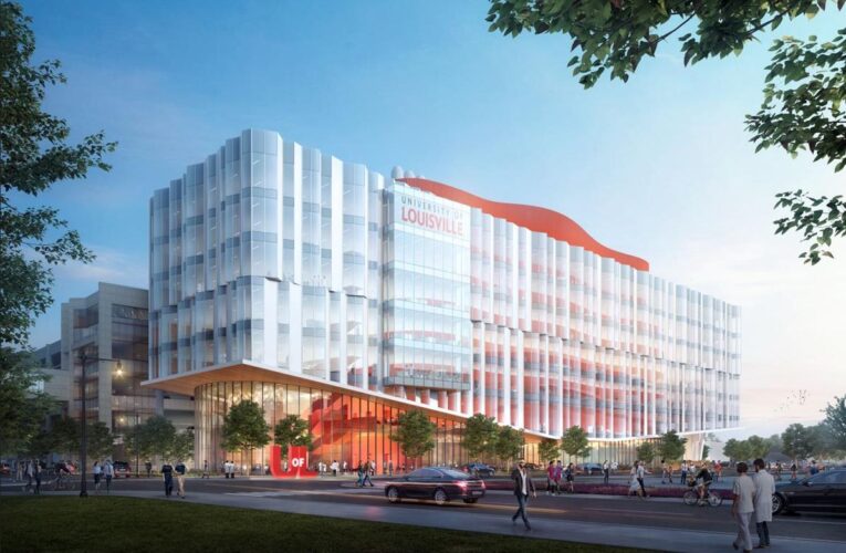 La Universidad de Louisville planea un centro de $280 millones en el campus de ciencias de la salud del centro de la ciudad