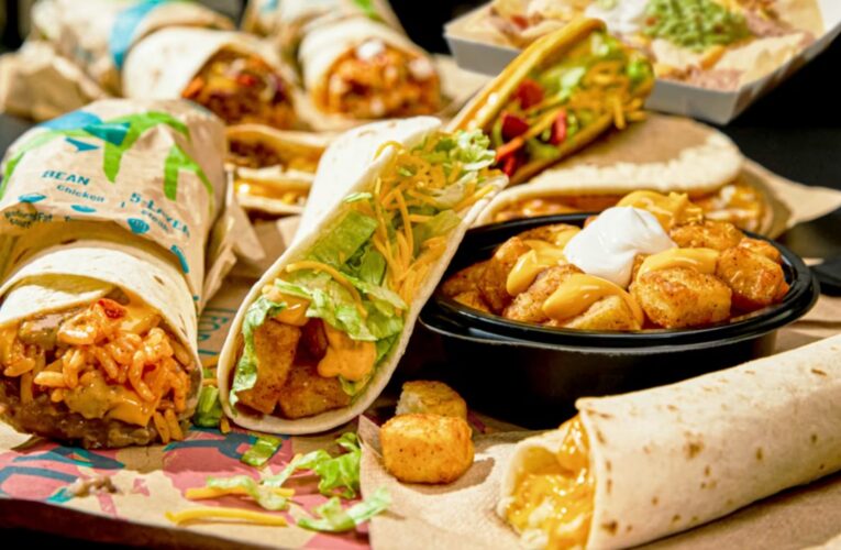 Taco Bell presenta varios elementos nuevos que aparecerán en los menús esta semana