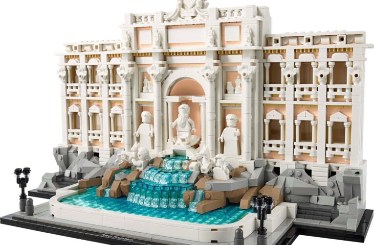 El set LEGO de la Fuente de Trevi regresa tras ser retirado hace casi una década