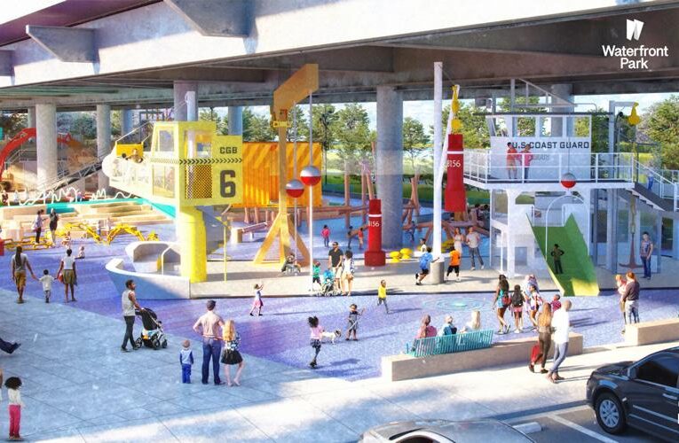 El ‘PlayPort’ de 15 millones de dólares de Waterfront Park ya está oficialmente abierto en el oeste de Louisville