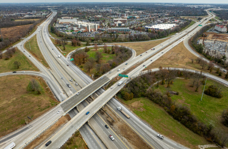 Cierres nocturnos de carriles en la I-64 y la I-265 comenzarán esta semana en Louisville