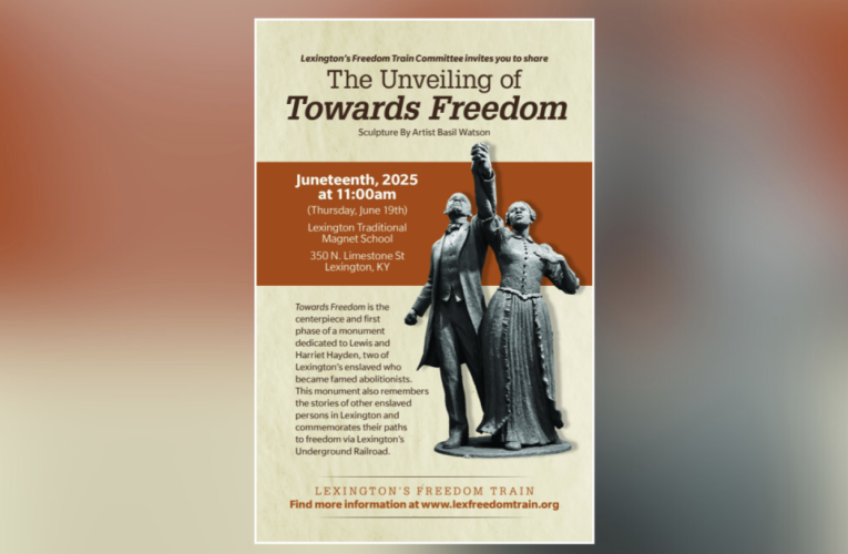 El Tren de la Libertad de Lexington se presentará Hacia la Libertad