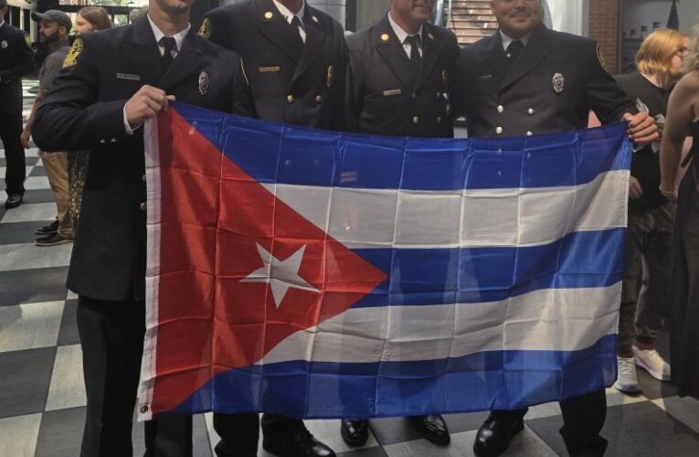 Rostros locales: Yunior Morales Borrego, del sueño de un niño al coraje de un bombero