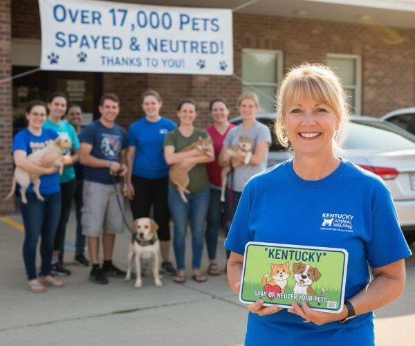 Kentucky estrena nuevo diseño de matrícula para fomentar la esterilización animal