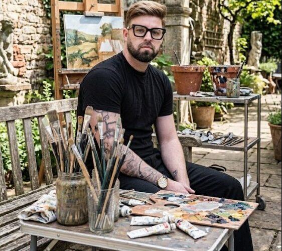 Rostros locales: Andy Llanes Bultó, pintar contra el tiempo y la memoria impuesta