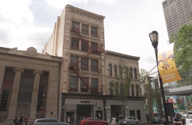 El histórico edificio Hubbuch, en el centro de Louisville, recibe financiación para convertirse en 14 apartamentos.